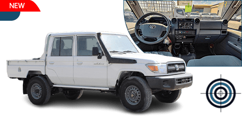 TOYOTA LAND CRUISER 70 4.2L DC MT #HZJ79 – Target Motors FZ